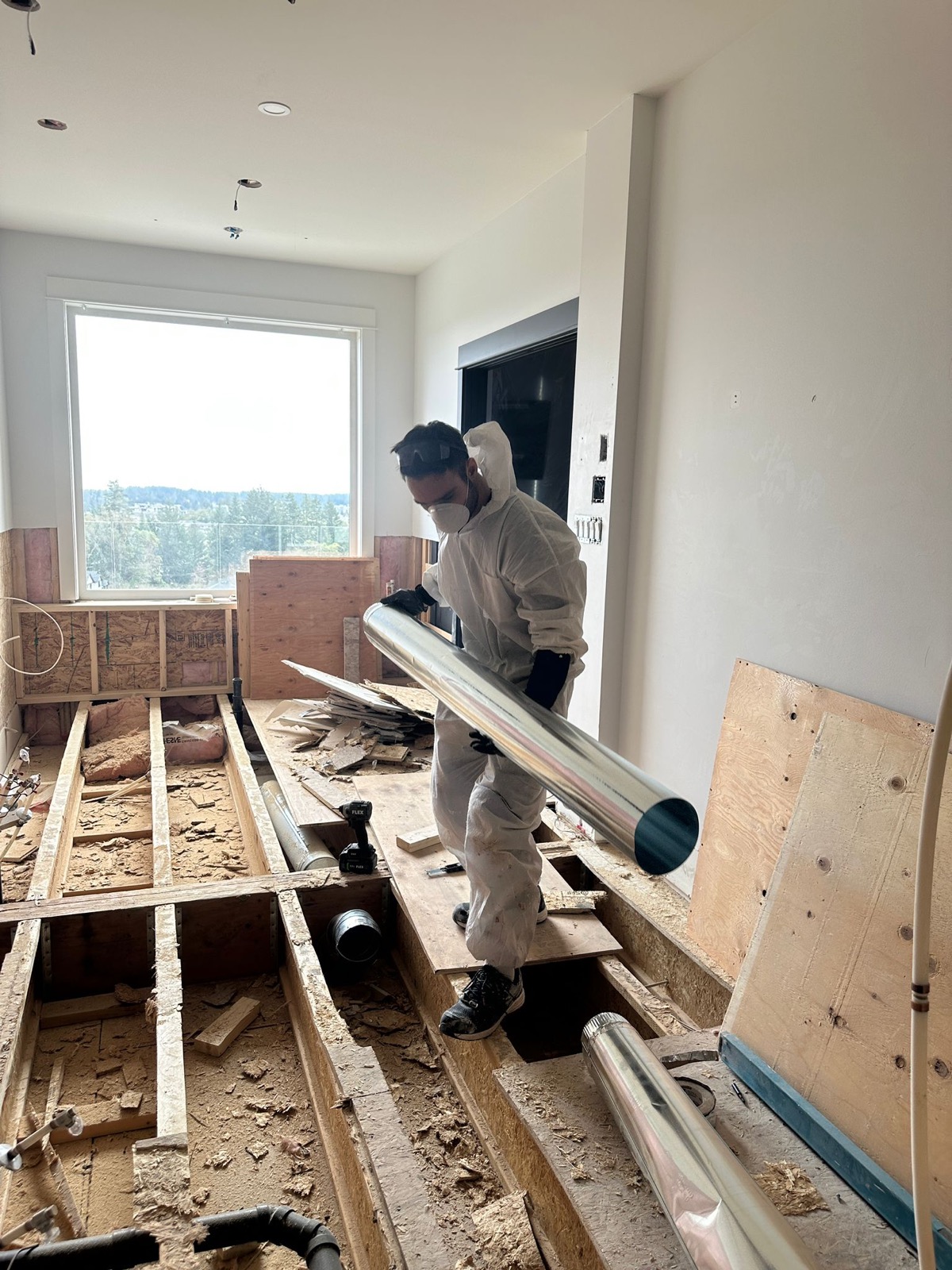 Construction site detail